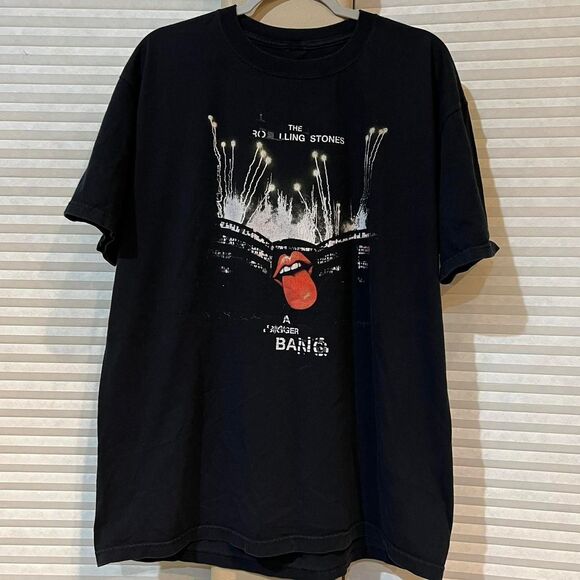 The Rolling Stones 2005 Tour "A Bigger Bang" T-Shirt No Tag Men's (XL estimated) - Picture 1 of 4